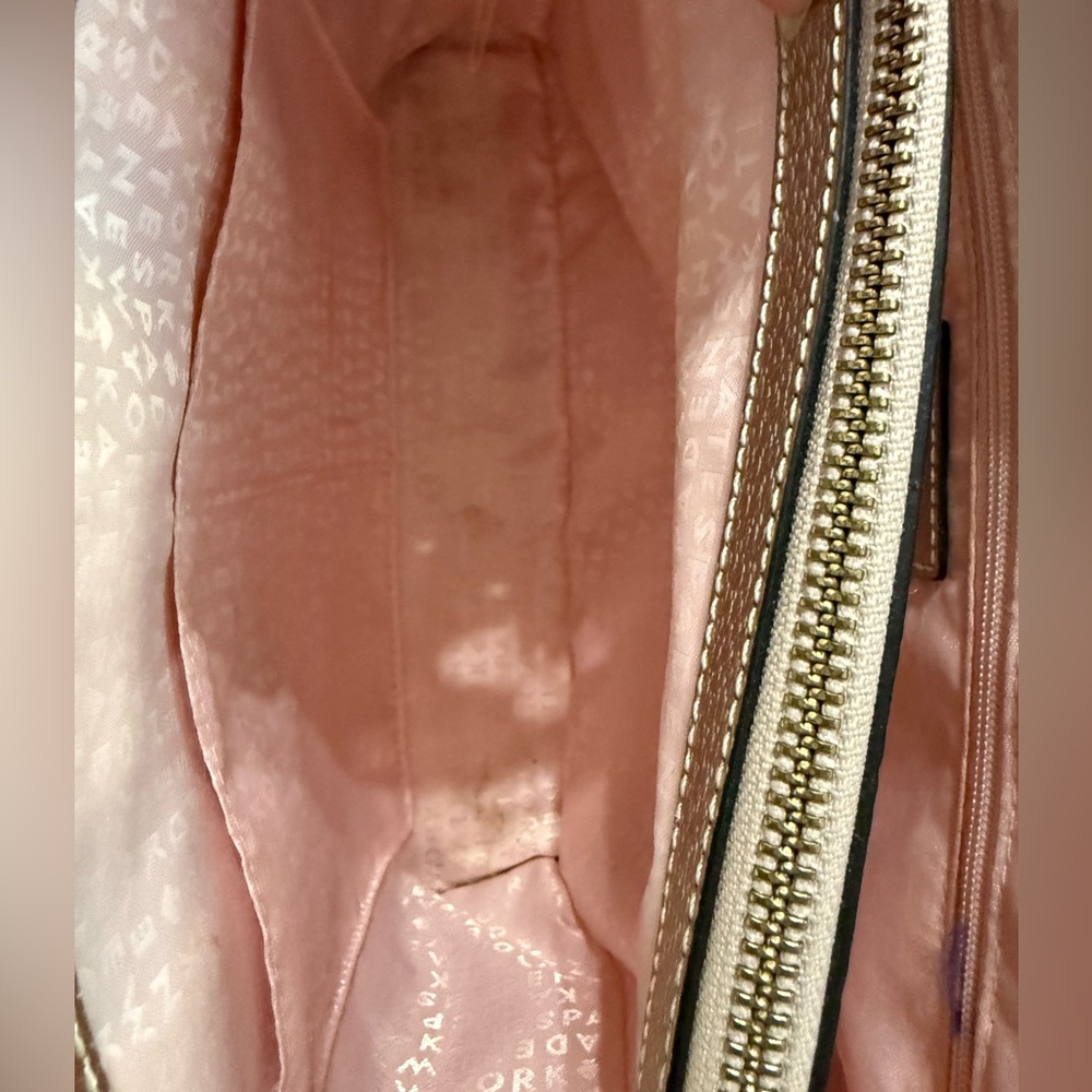 Kate spade metallic pink handbag - Picture 3 of 4